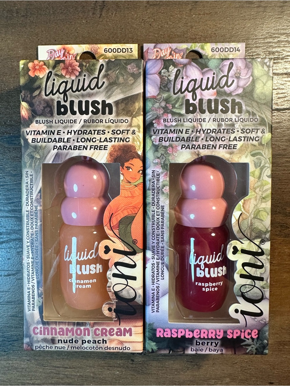 Ioni Day Dreamin’ Liquid Blush ~Raspberry Spice & Cinnamon Cream~ Buildable NEW